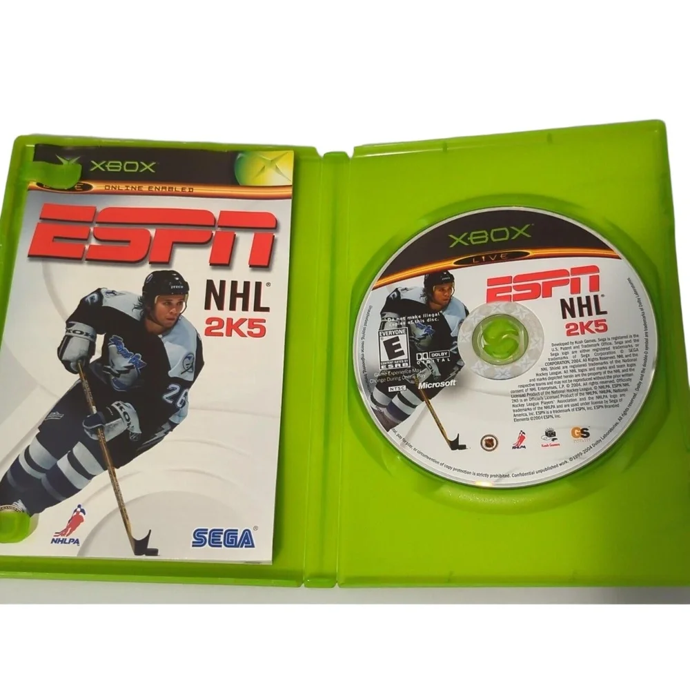 ESPN NHL 2K5 Microsoft Xbox - Complete‎ + Manual CIB
